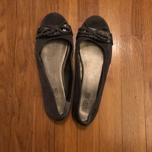Reaction Kenneth Cole Suede Flats